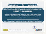 The signed Shane Van Gisbergen 2024 Chicago Street Race Winner card commemorates his rookie season victory. This limited-edition Donruss Racing card comes with a COA, confirming the authenticity of the signature. A unique and valuable gift for NASCAR enthusiasts.