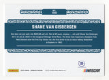 The signed Shane Van Gisbergen 2024 Chicago Street Race Winner card commemorates his rookie season victory. This limited-edition Donruss Racing card comes with a COA, confirming the authenticity of the signature. A unique and valuable gift for NASCAR enthusiasts.
