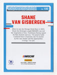 This autographed Shane Van Gisbergen 2024 Donruss Racing Rated Rookie card commemorates his rookie season and his Chicago Street Race win. With an authentic signature and a Certificate of Authenticity (COA), it’s a rare and valuable piece of NASCAR memorabilia.