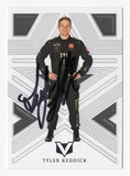 Autographed Tyler Reddick 2023 Panini Chronicles Racing Vertex card. A rare NASCAR collectible featuring Reddick's signature with Certificate of Authenticity (COA).