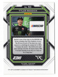 Autographed Tyler Reddick 2023 Panini Prizm Racing COTA card. A NASCAR collectible featuring Reddick's signature and celebrating his victory at the 2023 COTA race.