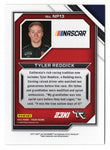 2023 Panini Prizm Racing National Pride signed card by Tyler Reddick. A collectible NASCAR trading card featuring Reddick’s signature, perfect for fans and collectors.