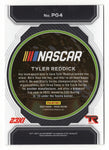 Autographed Tyler Reddick 2023 Panini Prizm Pot of Gold Insert card. A must-have NASCAR collectible, featuring Reddick’s signature and a lifetime authenticity guarantee.