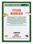 Autographed Tyler Reddick 2024 Donruss Optic Racing card with his #45 Monster 23XI car. A must-have NASCAR collectible with signature and Certificate of Authenticity.
