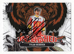 Tyler Reddick’s autographed 2024 Donruss Racing Unleashed card, showcasing his #45 McDonald's 23XI Team car. A limited-edition NASCAR collectible with COA.