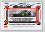 Autographed William Byron 2024 Donruss Racing BURNING RUBBER card featuring a race-used tire relic. Only 99 produced, a perfect NASCAR collectible with COA.