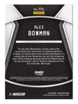 Alex Bowman FRESH FACES Trading Card - Dynamic card capturing the energy of a rising NASCAR star.