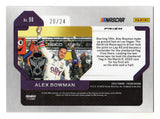 Alex Bowman RAINBOW PRIZM Trading Card - Commemorative card capturing the excitement of a NASCAR victory.