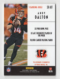 Exclusive Signed NFL Collectible - ANDY DALTON 2016 Panini Gala Football Starting Role Signatures