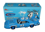 Autographed 1970 Richard Petty #43 Southern Chrysler Edition Plymouth Superbird Vintage Racing Champions 1/24 scale NASCAR diecast featuring an authentic signature, limited edition number #0061 of only 1,002 produced, and a Certificate of Authenticity. An outstanding collectible and thoughtful gift for NASCAR fans.