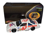 Autographed 1990 Jeff Gordon #67 Outback Steakhouse Busch Series RCCA Elite Vintage 1/24 scale NASCAR diecast featuring an authentic Jeff Gordon signature, detailed early-career racing graphics, and limited edition number #1902 of only 3,000 produced. A great gift for Jeff Gordon fans and NASCAR collectors.