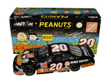 Autographed 2002 Tony Stewart #20 Search for the Great Pumpkin Charlie Brown Action 1/24 scale NASCAR diecast featuring an authentic Tony Stewart signature and colorful Peanuts-themed racing graphics. This memorable special paint scheme makes a great gift for Tony Stewart fans, NASCAR collectors, and Charlie Brown memorabilia enthusiasts.