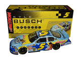 Autographed 2006 Kyle Busch #5 Kellogg's Ice Age 2 Movie 1/24 scale NASCAR diecast featuring an authentic signature, colorful movie-themed graphics, limited edition number #1905 of only 2,556 produced, and a Certificate of Authenticity. A fantastic collectible and thoughtful gift for racing fans.