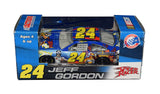 Autographed 2008 Jeff Gordon #24 Speed Racer Foundation Car Action 1/64 scale NASCAR diecast featuring the distinctive Speed Racer-themed design and Jeff Gordon’s signature. This collectible includes a Certificate of Authenticity and is an exciting addition for #24 fans, NASCAR autograph collectors, Speed Racer enthusiasts, and racing memorabilia collectors.