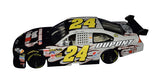 Rare signed Jeff Gordon National Guard Youth Challenge diecast showcasing the unique #24 paint scheme, detailed 1/24 scale craftsmanship, authentic autograph, and exceptional display value for NASCAR fans and collectors.