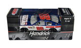 Autographed 2011 Dale Earnhardt Jr. #88 National Guard Action 1/64 scale NASCAR diecast car featuring the recognizable National Guard racing paint scheme and Dale Jr.’s signature. This collectible includes a Certificate of Authenticity and is an excellent addition for Junior Nation fans and signed NASCAR memorabilia collectors.