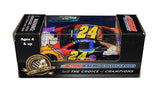 Autographed 2014 Jeff Gordon #24 Children’s Foundation Hendrick Motorsports Action 1/64 scale NASCAR diecast featuring a distinctive Foundation-themed racing design and Jeff Gordon’s signature. This collectible includes a Certificate of Authenticity and is an exciting addition for #24 fans, NASCAR autograph collectors, and Jeff Gordon memorabilia enthusiasts.