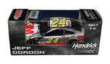 Autographed 2015 Jeff Gordon #24 Hendrick Motorsports 3M Car Action 1/64 scale NASCAR diecast featuring the distinctive 3M racing design and Jeff Gordon’s signature. This collectible includes a Certificate of Authenticity and represents a memorable sponsor scheme from Gordon’s final full-time NASCAR Cup Series season in 2015.