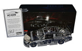 Autographed 2015 Jeff Gordon #24 Panasonic Racing Icon Collection RCCA Elite Lionel 1/24 scale NASCAR diecast car featuring authentic signature and serial number #0042 of only 1,524 produced for collectors.