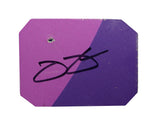 Autographed 2019 Jimmie Johnson #48 Ally Racing two-color race-used NASCAR sheet metal from Hendrick Motorsports. This hand-signed collectible is roughly the size of a standard trading card, fits inside a plastic toploader for protection and display, and includes a certificate of authenticity.