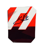 Autographed 2020 Kevin Harvick #4 National Forest Foundation race-used NASCAR sheet metal from the Daytona Road Course. This hand-signed collectible is roughly the size of a standard trading card, fits inside a plastic toploader for protection and display, and includes a certificate of authenticity.