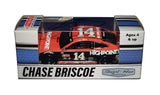Autographed 2021 Chase Briscoe #14 HighPoint Darlington Throwback 1/64 scale NASCAR diecast featuring the special retro-inspired paint scheme from Darlington Raceway’s throwback weekend. Hand-signed by Chase Briscoe and accompanied by a COA, this miniature race car is an exciting collectible from his rookie Cup Series season.