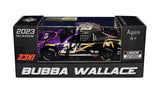 Signed Bubba Wallace #23 McDonald’s Grimace 2023 NASCAR diecast car produced by Lionel in collectible 1/64 scale. Featuring the memorable purple Grimace design, Wallace’s autograph, and an included COA, this 23XI Racing Toyota combines modern NASCAR memorabilia with one of McDonald’s most recognizable characters.
