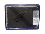 Displayed autographed Shane van Gisbergen #97 Focused Health composite NASCAR sheet metal from the 2024 Charlotte car with visible racing wear. Housed inside a protective plastic toploader, this trading-card-size collectible makes a great gift for SVG fans, Charlotte racing enthusiasts, and motorsports memorabilia collectors.