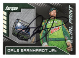 Autographed Dale Earnhardt Jr. 2016 Panini Torque Racing Special Paint NASCAR trading card featuring the distinctive Special Paint insert design. Individually serial numbered #37/99, this signed collectible includes a Certificate of Authenticity and celebrates the popular No. 88 Hendrick Motorsports Chevrolet driver and two-time Daytona 500 champion.