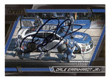 Autographed Dale Earnhardt Jr. 2017 Panini Torque Racing Artist Proof NASCAR trading card, individually serial numbered #18/75. Featuring the collectible Artist Proof parallel design and Earnhardt Jr.'s signature, this signed card includes a Certificate of Authenticity and celebrates his final full-time NASCAR Cup Series season with Hendrick Motorsports.