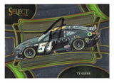 Autographed Ty Gibbs 2024 Panini Select Racing Pit Road #54 He Gets Us NASCAR trading card with Certificate of Authenticity and a rigid, plastic toploader included for protection and display. A premium collectible that makes a great gift for NASCAR fans and sports card collectors.