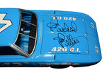 Premium autographed 1970 Richard Petty #43 Southern Chrysler Edition Plymouth Superbird Vintage Racing Champions 1/24 scale diecast celebrating one of NASCAR's most iconic race cars. Includes a Certificate of Authenticity and is individually numbered #0061 of only 1,002 produced.