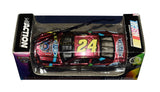 Jeff Gordon signed 1998 #24 DuPont Chromalusion NASCAR diecast car in 1/64 scale by Action. Featuring a special Chromalusion variation of Gordon’s recognizable DuPont racing design, this autographed collectible includes a COA and makes a great gift for Jeff Gordon fans, NASCAR enthusiasts, and diecast collectors.