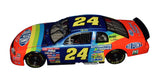 1998 Jeff Gordon Rainbow Warrior 1/24 scale diecast with authenticated signature, showcasing the legendary DuPont graphics, detailed Monte Carlo styling, and strong display appeal. Ideal for collectors seeking recognizable and historic NASCAR pieces. It also makes a great gift. We are always here to help with any questions.