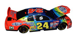 Vintage 1998 Jeff Gordon Brickyard Winner diecast featuring his autograph, accurate chassis detail, and bold Winston No Bull artwork. Perfect for longtime NASCAR collectors and makes a great gift for fans of Jeff Gordon’s dominant era. We are always here to help with any questions.