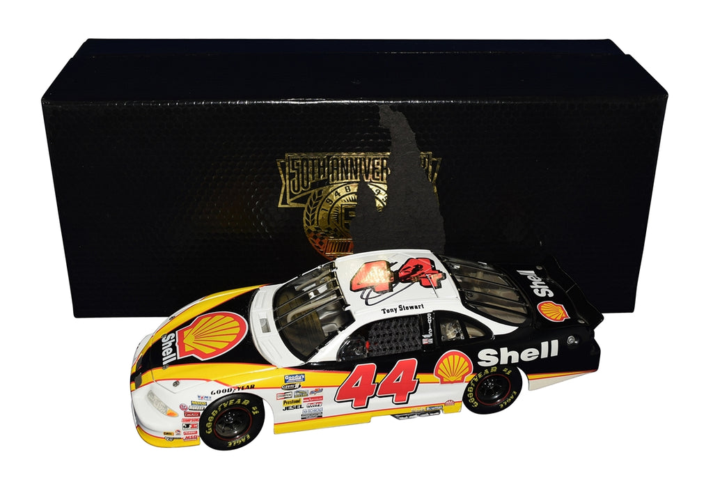 1998 Tony Stewart Signed #44 Shell Pontiac RCCA Elite Diecast Car COA ...