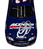 Side-angle view of the 1999 ACDelco Racing #3 diecast signed by Dale Jr., showcasing the period-correct design, detailed wheels, and championship-season livery. Captures the classic look of one of his most iconic cars. Ideal as a collector’s gift, with support available for any questions.