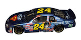 1999 Jeff Gordon Superman DuPont 1/24 scale Elite diecast with authenticated signature, showcasing vibrant colors, iconic shield artwork, and classic Monte Carlo styling. Ideal for collectors seeking unique crossover memorabilia and makes a memorable gift. We are always here to help with any questions.