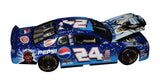 Vintage 1999 Jeff Gordon Star Wars Episode I NASCAR diecast featuring his autograph, Pepsi branding, and crossover artwork from the film release. Perfect for collectors who enjoy pop-culture racing pieces and makes a great gift. We are always here to help with any questions.