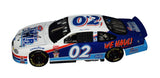 Rare signed Mark Martin J-Mar Express RCCA Elite diecast from 1999 showcasing premium 1/24 scale craftsmanship, unique Winston Cup Series paint scheme, authentic autograph, and exceptional appeal for NASCAR memorabilia collectors.