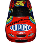 Collectible autographed Jeff Gordon 2000 #24 Charlotte All-Star Car The Winston 1/24 scale NASCAR diecast featuring a memorable special paint scheme and authentic signature. This signed racing car represents an exciting era of Gordon's Hendrick Motorsports career and offers outstanding display appeal for NASCAR memorabilia collectors.