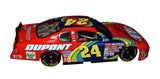 Signed 2000 Jeff Gordon #24 Charlotte All-Star The Winston 1/24 scale NASCAR diecast with authentic autograph, distinctive racing graphics, and detailed collector-quality construction. A memorable piece celebrating Gordon's appearance in NASCAR's premier All-Star event at Charlotte and an excellent gift for Jeff Gordon and motorsports enthusiasts.