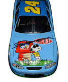 Signed Jeff Gordon #24 Peanuts Snoopy vintage diecast including COA, highlighting multi-color artwork, detailed chassis design, and the unique special-edition theme. A standout collectible that also makes a great gift. We are always here to help.