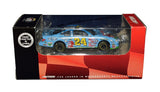 Detailed view of an autographed 2000 Jeff Gordon #24 Peanuts Charlie Brown Action 1/64 scale NASCAR diecast. Featuring Jeff Gordon’s signature and a special character-themed racing design, this collectible includes a Certificate of Authenticity and creates a unique crossover between NASCAR memorabilia, Jeff Gordon collecting, and classic Peanuts nostalgia.