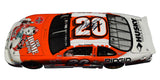 Collectible autographed Tony Stewart 2001 #20 Home Depot Coca-Cola Polar Bear Action 1/24 scale NASCAR diecast featuring the unique special-event design and an authentic signature from the three-time Cup Series Champion. This distinctive racing collectible offers outstanding display appeal for Tony Stewart and Coca-Cola collectors.