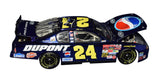 Premium signed 2002 Jeff Gordon #24 Pepsi Talladega Car Blue Chrome RCCA Elite 1/24 NASCAR diecast with authentic autograph, reflective blue finish, detailed racing graphics, and collector-quality construction. Numbered #1184 of only 2,504 produced, this distinctive diecast makes an excellent gift for Jeff Gordon and NASCAR collectors.