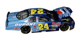 Limited edition Jeff Gordon signed #24 Pepsi Shards Racing diecast highlighting the memorable Talladega race paint scheme, premium 1/24 scale detail, authentic autograph, and strong appeal among NASCAR collectors and motorsports fans.