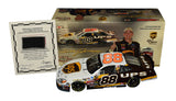 Autographed 2004 Dale Jarrett #88 UPS Daytona Bud Shootout Win raced version diecast featuring authentic race markings, UPS graphics, and a real tire piece. Includes COA and makes a great gift for NASCAR collectors. We are always here to help with any questions.