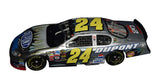 2004 Jeff Gordon 1/1 Charlotte raced version diecast with authenticated signature, showcasing detailed race markings, crisp sponsor logos, and 20th Anniversary DuPont branding. Perfect for collectors who appreciate rare one-of-a-kind pieces and makes a memorable gift. We are always here to help with any questions.