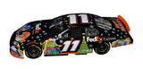 2007 Denny Hamlin FedEx Christmas Car diecast with authenticated signature, showcasing holiday-themed colors, Sam Bass design elements, and detailed NASCAR styling. Ideal for collectors wanting unique seasonal pieces and makes a memorable gift. We are always here to help with any questions.